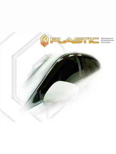 Ветровики дверей Classic полупрозрачный Lexus LS long 2006-2012