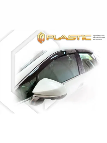 Ветровики дверей Classic полупрозрачный Lexus RX Long 2017–н.в. 