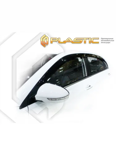 Ветровики дверей Classic полупрозрачный Lifan Solano  2016-н.в.