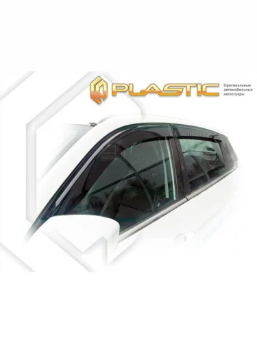 Ветровики дверей Classic полупрозрачный Lifan X70  2017 - н.в.