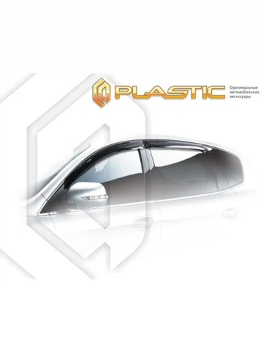 Ветровики дверей Classic полупрозрачный Luxgen 7 SUV  2013–н.в.