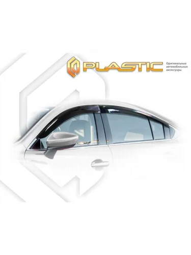 Ветровики дверей Classic полупрозрачный Mazda 6 седан 2012–н.в. 