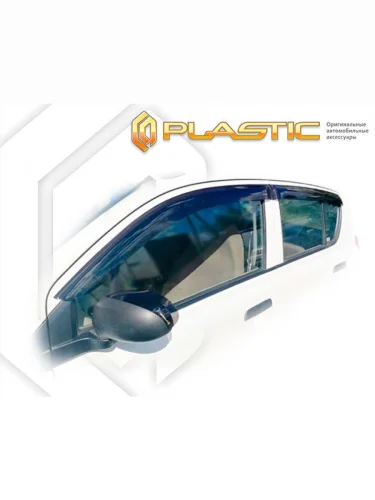 Ветровики дверей Classic полупрозрачный Mazda Carol  2009-2014