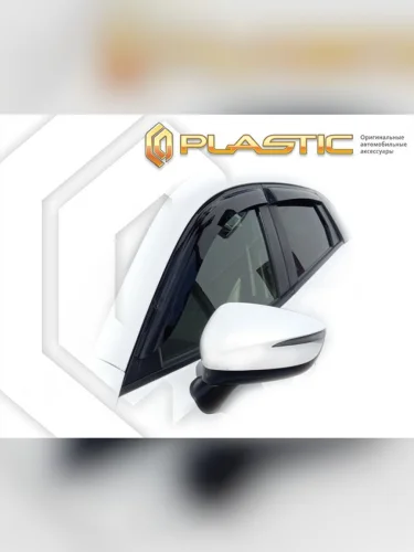 Ветровики дверей Classic полупрозрачный Mazda CX3 I поколение, I поколение рестайлинг, джип/suv 5 дв. 2014 - н. в.
