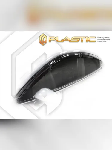 Ветровики дверей Classic полупрозрачный Mazda Demio  2014-2019