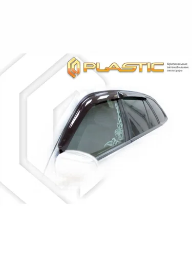 Ветровики дверей Classic полупрозрачный Mazda Familia универсал 1997-2001