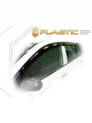 Ветровики дверей Classic полупрозрачный Mazda Familia  2007–2018