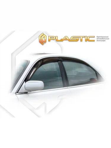 Ветровики дверей Classic полупрозрачный Mazda Millenia  2000-2002