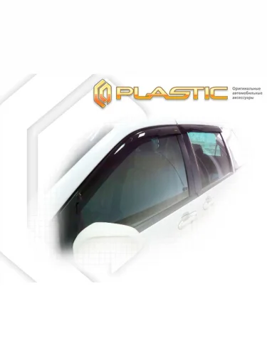 Ветровики дверей Classic полупрозрачный Mazda MPV  2001–2003