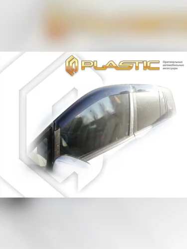 Ветровики дверей Classic полупрозрачный Mazda Premacy  1999-2005