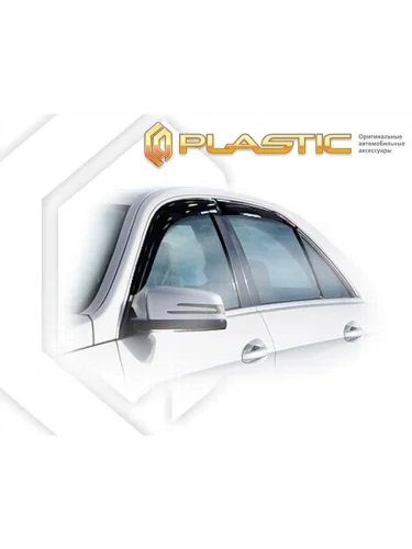 Ветровики дверей Classic полупрозрачный Mercedes-Benz E-Class  2009–2012