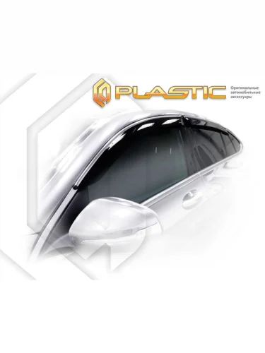 Ветровики дверей Classic полупрозрачный Mercedes-Benz GLC coupe 2016-2019