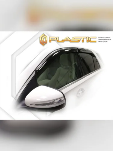 Ветровики дверей Classic полупрозрачный Mercedes-Benz GLE  2018–н.в. 