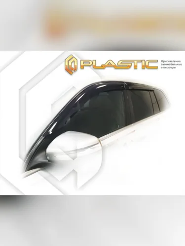 Ветровики дверей Classic полупрозрачный Mercedes-Benz GLS II поколение, джип/suv 5 дв. 2019 - 2022