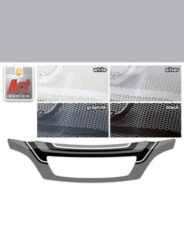 Дефлектор капота (exclusive) Серия Art графит Lexus RX  1997-2002