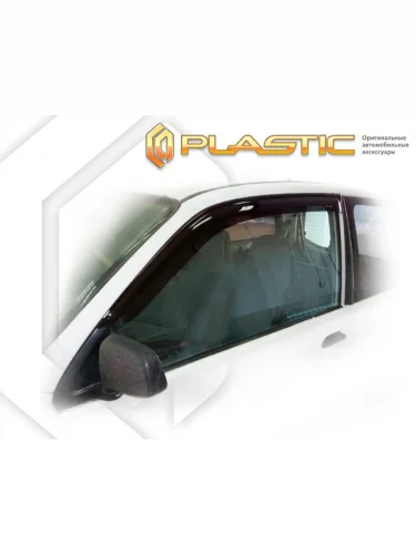 Ветровики дверей Classic полупрозрачный Mitsubishi Minica 3 Door 1998–2011