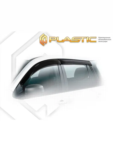 Ветровики дверей Classic полупрозрачный Nissan AD  2006–2016