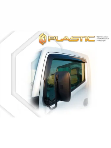 Ветровики дверей Classic полупрозрачный Nissan Atlas Cabstar  2006–н.в.