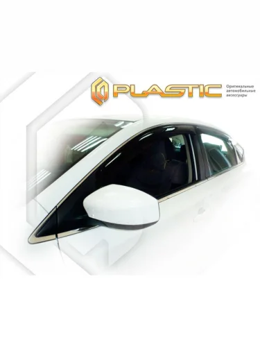 Ветровики дверей Classic полупрозрачный Nissan Bluebird Sylphy  2012–н.в.