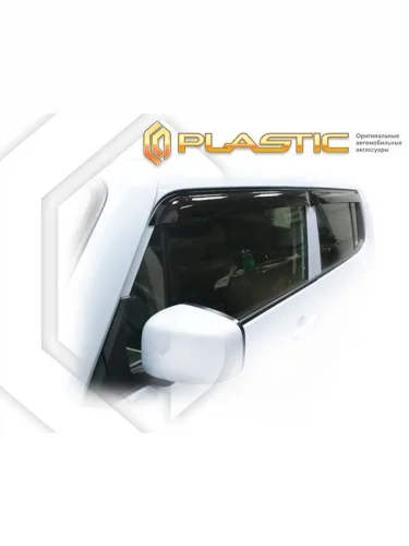 Ветровики дверей Classic полупрозрачный Nissan Moco  2011-2016