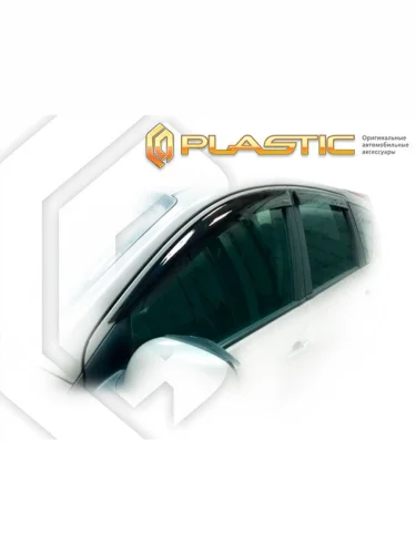 Ветровики дверей Classic полупрозрачный Nissan Note  2008–2012