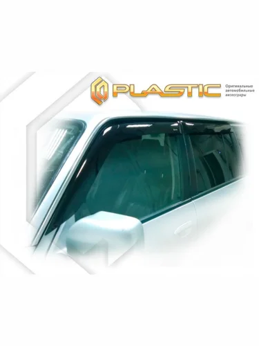 Ветровики дверей Classic полупрозрачный Nissan Patrol  1997-2004