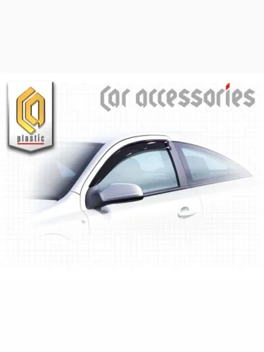 Ветровики дверей Classic полупрозрачный Opel Astra  2004-2011