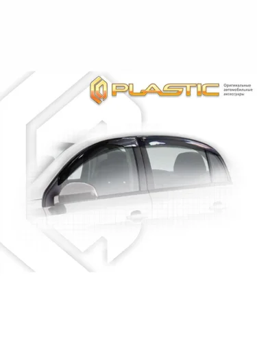 Ветровики дверей Classic полупрозрачный Opel Vectra  2002–2005