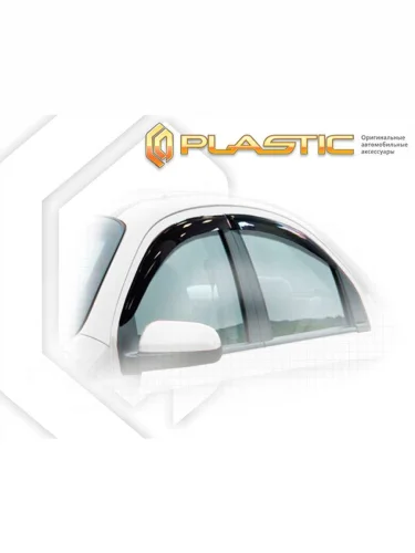 Ветровики дверей Classic полупрозрачный Ravon R3  2016–н.в.