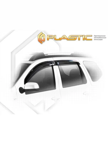 Ветровики дверей Classic полупрозрачный Renault Duster  2015-2020
