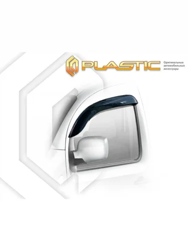 Ветровики дверей Classic полупрозрачный Renault Kangoo  2008-2013