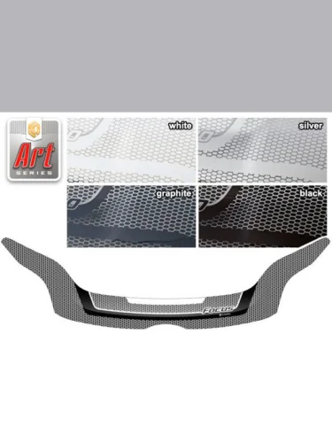 Дефлектор капота Серия Art черная Ford Focus 3 универсал 2011–2015