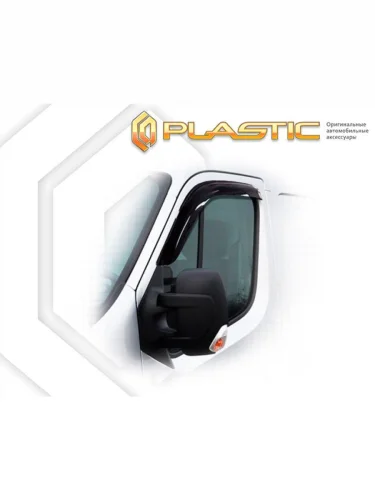 Ветровики дверей Classic полупрозрачный Renault Master  2010–2015