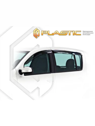 Ветровики дверей Classic полупрозрачный Renault Sandero  2014–н.в.