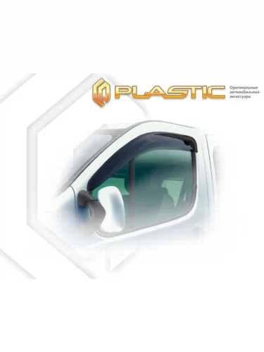 Ветровики дверей Classic полупрозрачный Renault Trafic  2001