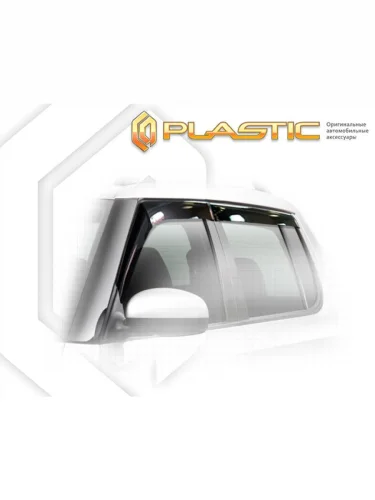 Ветровики дверей Classic полупрозрачный Skoda Fabia хэтчбэк 2010–2014