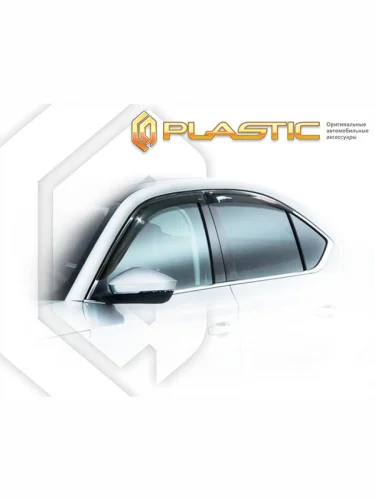 Ветровики дверей Classic полупрозрачный Skoda Superb  2016–н.в.