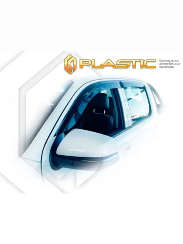 Ветровики дверей Classic полупрозрачный Sollers ST6 I поколение, пикап 2023 - н.в.