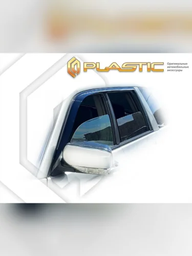 Ветровики дверей Classic полупрозрачный Subaru Forester  2002-2005