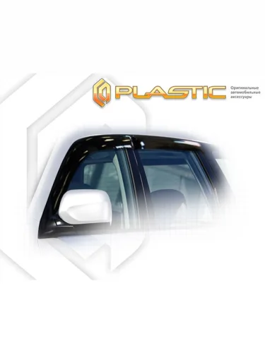 Ветровики дверей Classic полупрозрачный Subaru Forester  2008-2012