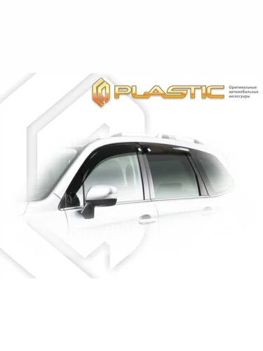 Ветровики дверей Classic полупрозрачный Subaru Forester  2012–2019