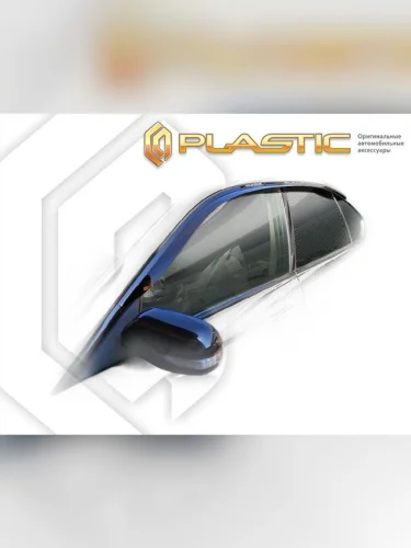 Ветровики дверей Classic полупрозрачный Subaru Legacy Cедан 2003-2009