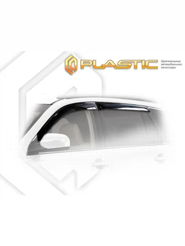 Ветровики дверей Classic полупрозрачный Subaru Outback Американская версия 2009–2015 