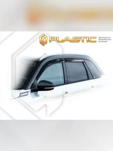 Ветровики дверей Classic полупрозрачный Suzuki Escudo IV поколение, IV поколение рестайлинг, джип/suv 5 дв., рынок Японии  2015 - н.в.