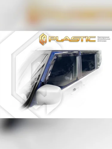 Ветровики дверей Classic полупрозрачный Suzuki Solio III поколение, III поколение рест., хэтчбек 5 дв. 2015-2020