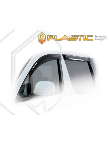 Ветровики дверей Classic полупрозрачный Toyota Alphard  2003–2008