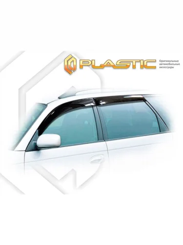 Ветровики дверей Classic полупрозрачный Toyota Caldina  2000-2002