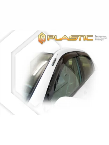 Ветровики дверей Classic полупрозрачный Toyota Corolla  1999-2004