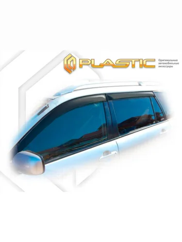 Ветровики дверей Classic полупрозрачный Toyota Corolla Fielder 2004-2006