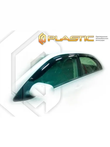 Ветровики дверей Classic полупрозрачный Toyota Corolla Axio 2006-2012